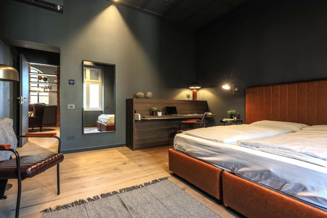 Ar Prestige Penthouse - Tribeca Loft Apartment Bergamo Exterior foto